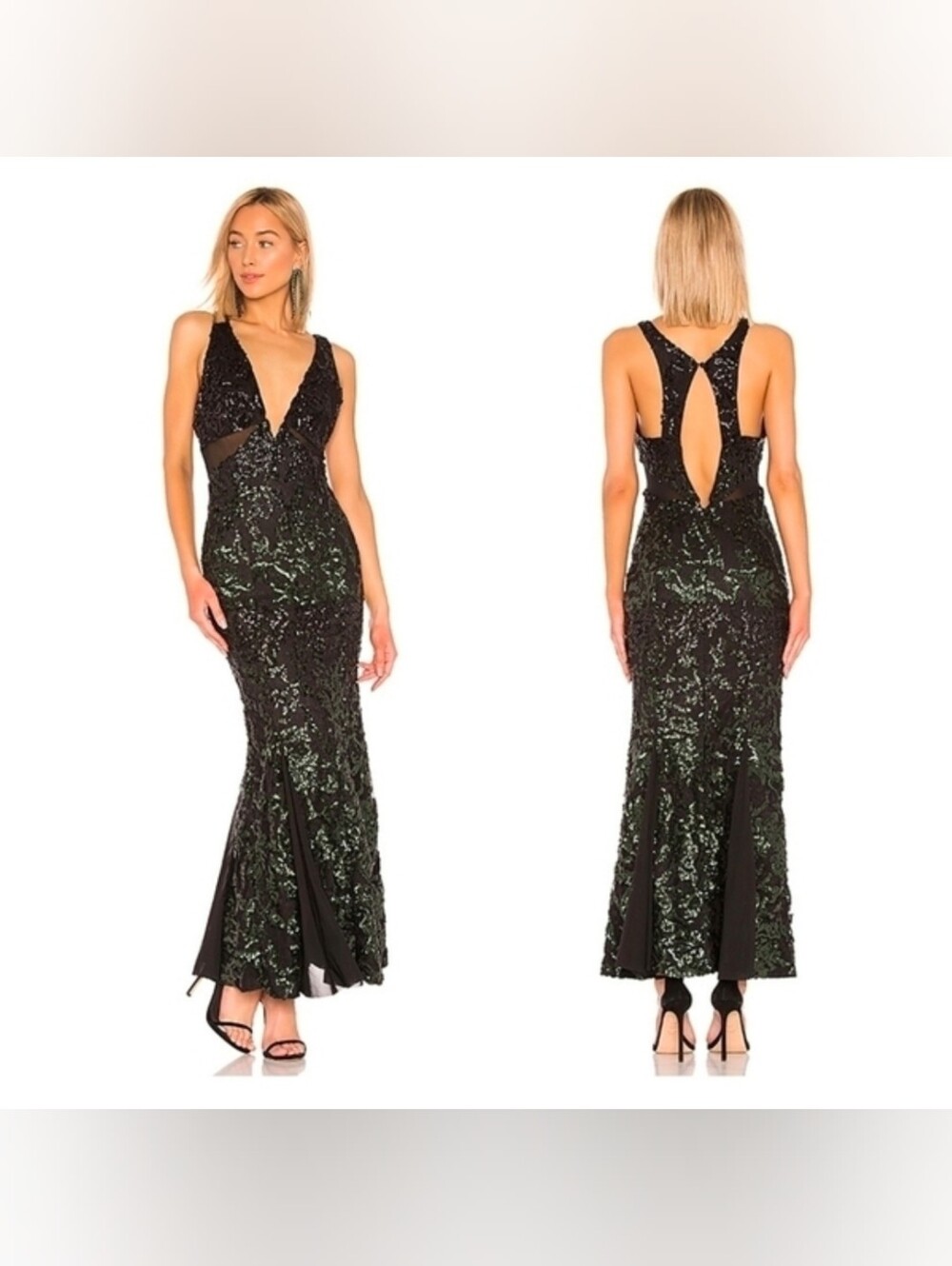 NBD Troye sequin gown